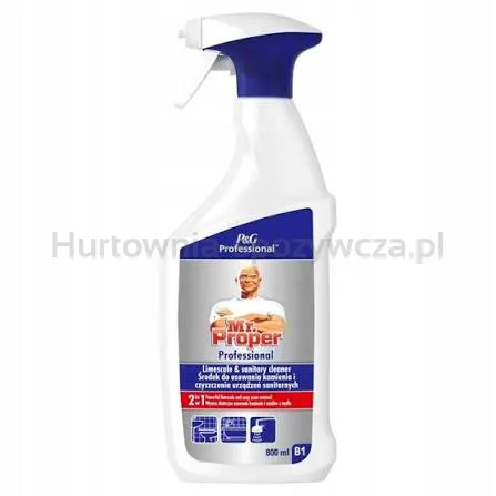 Mr.Proper Professional Środek Do Usuwania Kamienia I Czyszczenia Urządzeń Sanitarnych 800 Ml