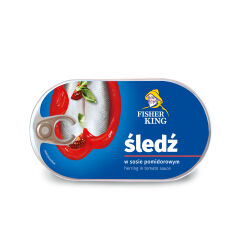 Fisherking Śledź W Sosie Pomidorowym 170G