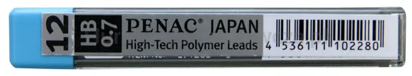 Grafity do ołówków Penac 0,7mm, HB 