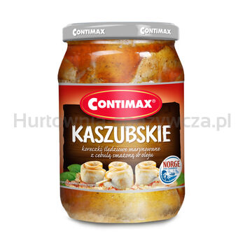 Contimax Koreczki Śledziowe Kaszubskie 600G 