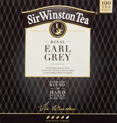 Herbata Czarna Sir Winston Royal Earl Grey 100 Torebek X 1,75G
