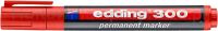 Edding Marker permanentny A8 e-300 czerwony  - 2
