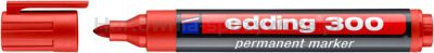 Edding Marker permanentny A8 e-300 czerwony 