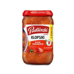 Pudliszki Klopsiki w sosie pomidorowym 590g