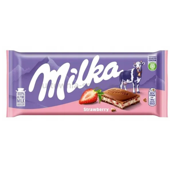 Milka Strawberry 100g
