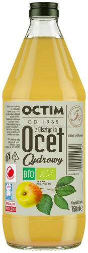 Ocet Cydrowy 5 % Bio 750 Ml - Octim [BIO]