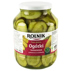 Ogórki kanapkowe 1700 ml Rolnik