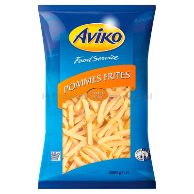 Aviko Pommes Frites 15Mm Frytki Belgijskie 2500G