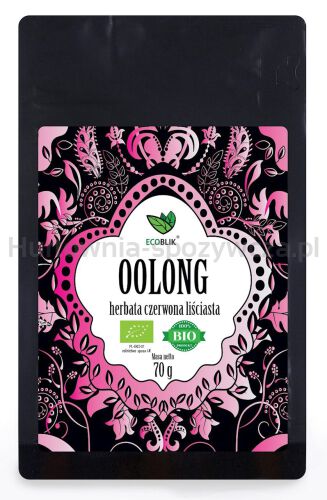 Herbata Czerwona Oolong Bio 70 G - Ecoblik [BIO]