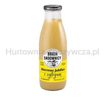 Bracia Sadownicy Sok Tłoczony 750 Ml Jabłko Z Cytryną