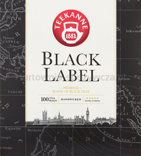 Teekanne Herbata Czarna Black Label 100 Torebek X 2,00G