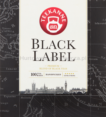 Teekanne Herbata Czarna Black Label 100 Torebek X 2,00G