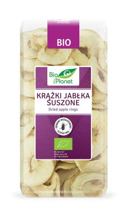 Krążki Jabłka Suszone Bezglutenowe Bio 100 G - Bio Planet [BIO]