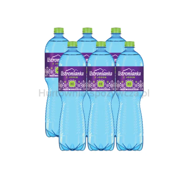 Ustronianka Woda z jodem 1,5L Gazowana