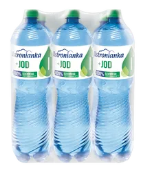 Woda Ustronianka z jodem 1,5L Gazowana