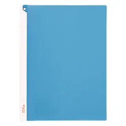 Panta Plast Skoroszyt A4 Z Listwą Niebieski X 5 Sztuk 