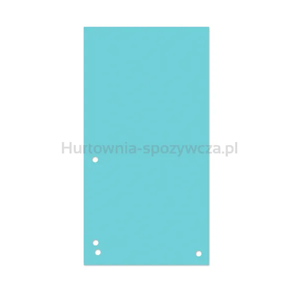Donau Przekładki Karton 1/3 A4, 235X105Mm, 100Szt., Niebieskie 