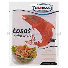 Koral Łosoś Wędzony Sałatkowy 90G