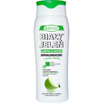 Biały Jeleń Szampon Do Włosów Tłustych Z Naturalnym Chlorofilem 300Ml