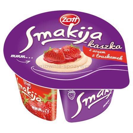 Zott Smakija Kaszka Z Sosem Truskawkowym 130 G