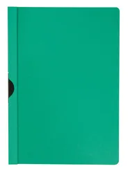 Q-Connect Skoroszyt z metalowym klipsem, PP, A4, 200/350mikr., zielony 