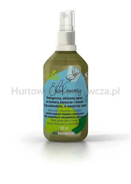 Spray Na Komary Meszki Kleszcze Bio 100 Ml