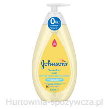 Johnson'S Top-To-Toe Płyn Do Mycia Ciała I Włosów 500 Ml (Pump)