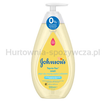 Johnson'S Top-To-Toe Płyn Do Mycia Ciała I Włosów 500 Ml (Pump)