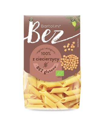 Makaron Proteinowy (Z Ciecierzycy) Penne Bezglutenowy Bio 250 G - Bartolini [BIO]