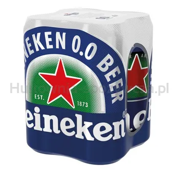 Heineken 0.0 500 ml Puszka(w tym +0,50 zł/szt. zwrotnej kaucji)