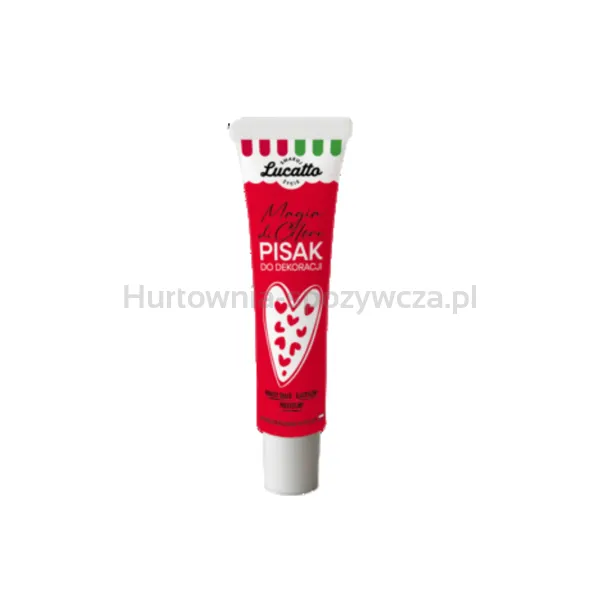 Lucatto Pisak Dekoracyjny Czerwony 20G