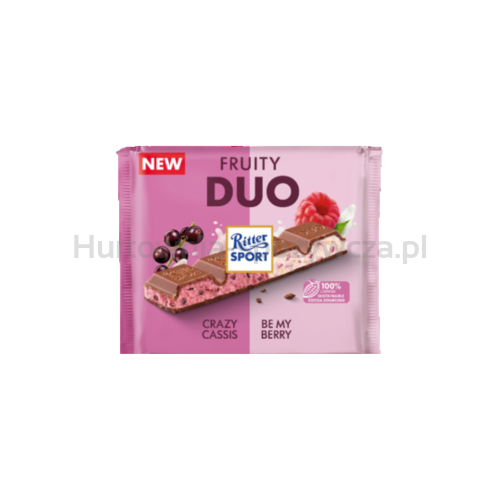 Ritter Sport Czekolada DUO Fruity 218g