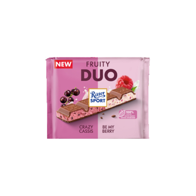 Ritter Sport Czekolada DUO Fruity 218g