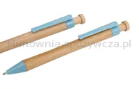 Ołówek automatyczny ECONOVO, obudowa 100% z biodegradowalnego bambusa, 0,7mm, 2 szt., naturalny - 3