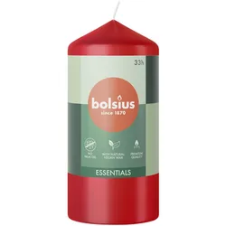 Bolsius Świeca Pieńkowa 120/58 Essentials Delikatna Czerwień
