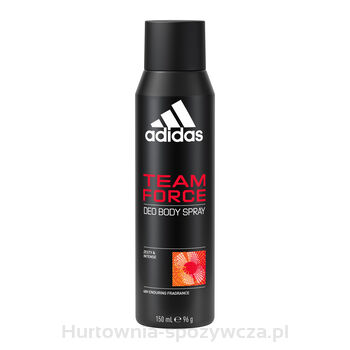 Adidas Team Force Dezodorant W Sprayu Dla Mężczyzn, 150 Ml