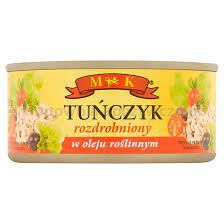MK Tuńczyk Kawałki w oleju roślinnym 170 g.