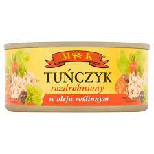 MK Tuńczyk Kawałki w oleju roślinnym 170 g.