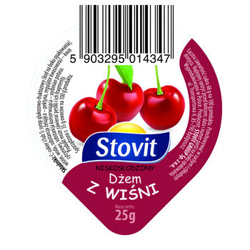 Stovit Dżem Z Wiśni 25 G X 100