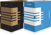 Pudło archiwizacyjne DONAU, karton, A4/200mm, niebieskie - 2