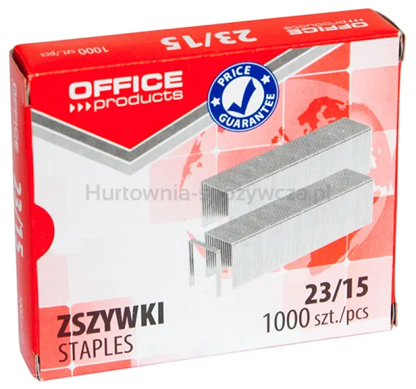 Office Products Zszywki  23/15, 1000Szt. 