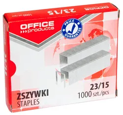 Office Products Zszywki  23/15, 1000Szt. 
