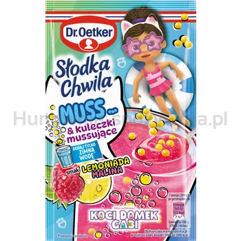 Dr.Oetker Słodka Chwila Gabi Mus lemoniada- malina 34g