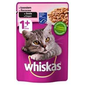 Whiskas Z Łososiem 100G Saszetka