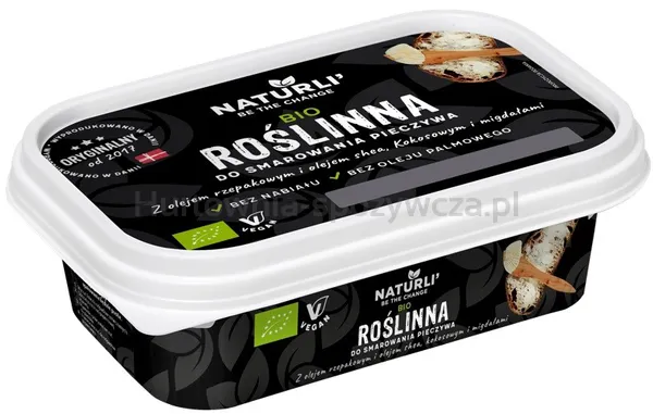 Smarowidło wegańskie bez oleju palmowego BIO 225 g