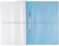 Skoroszyt OFFICE PRODUCTS, PP, A4, miękki, 100/170mikr., wpinany, jasnoniebieski - 2