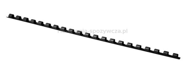 Office Products Grzbiety do bindowania A4, 6mm (25 kartek), 100 szt., czarne 