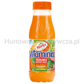 Hortex Vitaminka Malina Marchewka Jabłko Sok Butelka Apet 300 Ml