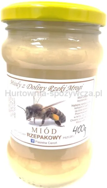 Miód Rzepakowy 400 G
