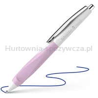 Długopis automatyczny SCHNEIDER Haptify, M, biało-liliowy - 3